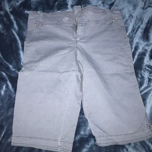 Navy Bermuda shorts